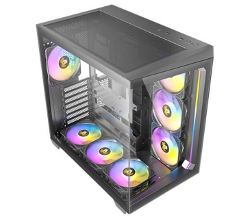 Boîtier Antec Gamer C5 ARGB Midi Tower Black ARGB 7x120mm - Antec