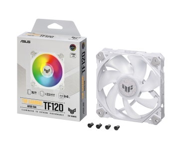 Ventilateurs Boîtier Asus Cooler ASUS TUF Gaming TF120 ARGB white - Asus