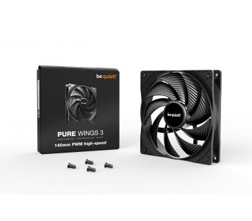 Ventilateurs Boîtier Be Quiet  Cooler 140*140*25 Pure Wings 3 PWM high-speed - Be Quiet