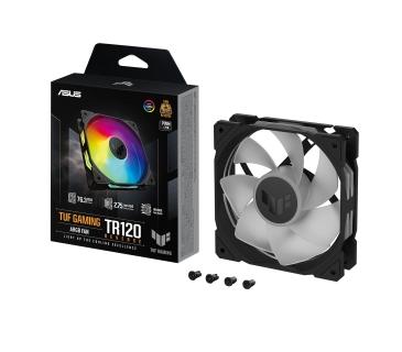 Ventilateurs Boîtier Asus TUF GAMING TR120 FAN ARGB REVERSE Black - Asus