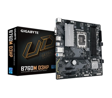 Carte Mère Gigabyte B760M D3HP (B760,S1700,mATX,DDR5) - Gigabyte