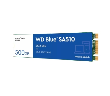 SSD Type M.2 WD Blue SA510 SSD 500GB M.2 2280 SATA III 6Gb/s internal single-packed - Western Digital