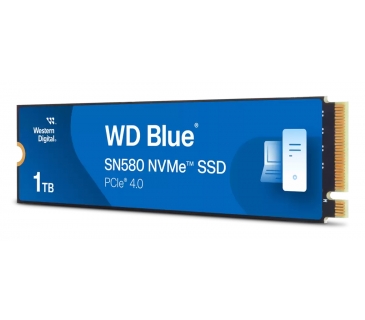 SSD Type M.2 WD Blue SN580 NVMe SSD 1TB M.2 PCIe Gen4 - Western Digital