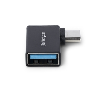 Câble USB STARTECH.COM USB-C to USB-A Adapter Right-Angled USB 5Gbps 3A USB-C Male to USB-A Female Converter Metal Housing - Startech
