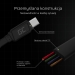 GreenCell USB-A to USB-C (ST - ST ) 0,25m GreenCell Black
