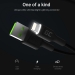 GreenCell USB Lightning (ST - ST) 1,2m GreenCell Backlight White LED Black