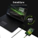 GreenCell USB Lightning (ST - ST) 1,2m GreenCell Backlight White LED Black
