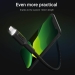 GreenCell USB Lightning (ST - ST) 1,2m GreenCell Backlight White LED Black