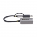 STARTECH.COM 2.5GbE USB-C to Ethernet Adapter with USB-A Converter NBASE-T NIC USB 3.0 Type-C 2.5/1G Multi Speed Network