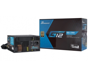 Alimentation Seasonic 750W G12 GC-750 (80+Gold)