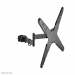 NewStar Neomounts by Newstar Screen Pole Clamp/Truss Mount 3 pivots VESA 400x400 (pole diameter 28-50 mm) - Newstar