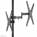 NewStar Neomounts by Newstar Screen Pole Clamp/Truss Mount 3 pivots VESA 400x400 (pole diameter 28-50 mm) - Newstar