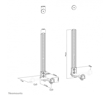 Fixation TFT LCD TV NewStar Neomounts by Newstar Soundbar VESA Mount - Newstar