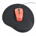 Tapis souris Gembird gembird Gel-mit Handgelenkstütze, schw.