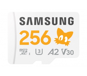 Carte Mémoire Sonic microSD Memory Card 256GB UHS-I U3 Full HD 4K UHD 180MB/s Read 130MB/s Write For Handheld Consoles incl. SD-Adapter