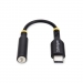 STARTECH.COM USB-C to 3.5mm TRRS Headphone/Headset Jack Audio Adapter USB Type-C Aux Dongle Hi-Fi 32-bit DAC For PC/Phone