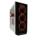 Boîtier LC-POWER Midi Gaming 805BW-ON Holo-1_X Hartglas