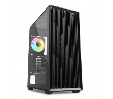 Boîtier Sharkoon VK2 RGB ATX 1xGlas Black