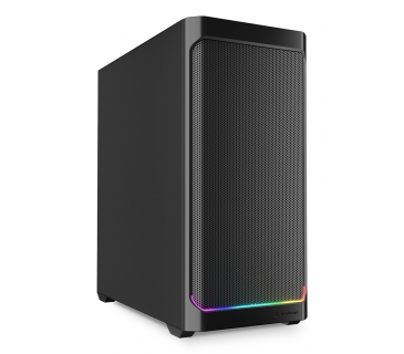 Boîtier Sharkoon AK4 RGB ATX 1xMetall schwa