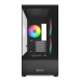 Boîtier Sharkoon MK6 RGB Micro-ATX 1xGlas schwa