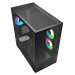 Boîtier Sharkoon MK6 RGB Micro-ATX 1xGlas schwa