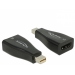 Delock DELOCK mini DP 1.2 St -> HDMI Bu 4K Passiv Black