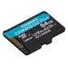 KINGSTON 64GB microSDXC Canvas Go Plus Gen4 200MB/s A2 U3 V30 Card + Adapter