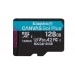 KINGSTON 128GB microSDXC Canvas Go Plus Gen4 200MB/s A2 U3 V30 Card + Adapter