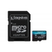 KINGSTON 512GB microSDXC Canvas Go Plus Gen4 200MB/s A2 U3 V30 Card + Adapter