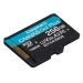 KINGSTON 256GB microSDXC Canvas Go Plus Gen4 200R A2 U3 Single Pack w/o ADP