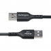 STARTECH.COM 3m 9.8ft USB-A to USB-C Charging Cable Charge & Sync 3A USB 2.0 TPE Jacket Black USB Charging Cord