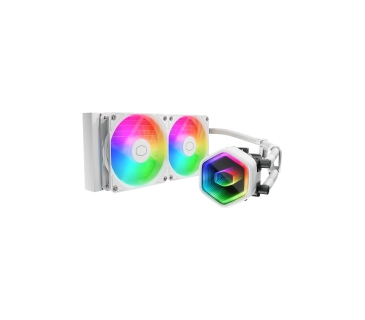 Refroidisseur Coolermaster CoolerMaster WAK MasterLiquid 240 Core II White Edition