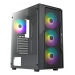 Boîtier Azza AZZA Fighter 290 Miditower black 4xARGB LÃ¼fter