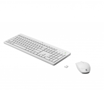 Clavier HP 230 WL Mouse+KB Combo WHT - HP