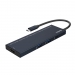 USB-C to HDMI mini dock, 2x HDMI (single 4K@30Hz dual 1080p) 2x USB A, 2x USB-C, PD up to 100W, Supports MST for Windows only,