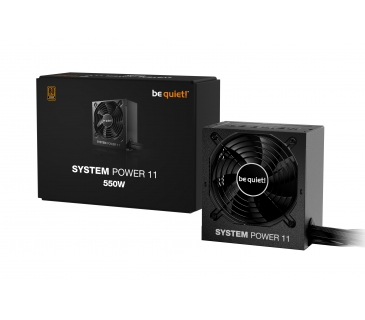 Alimentation Be Quiet 550 Watt - System Power 11 550W 80+ Bronze - BP010EU