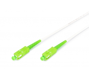 Cable Réseaux Optique DIGITUS LWL Patchkabel SCA -> SCA 5.00m Singlemode Simplex
