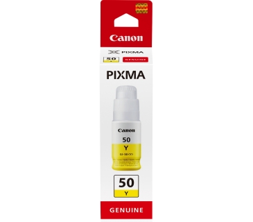 Cartouche d encre Canon INK GI-50 Y Yellow Ink Bottle - Canon