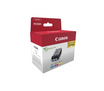 Cartouche d encre Canon CLI-521 Ink Cartridge Multipack cmy Blister - Canon