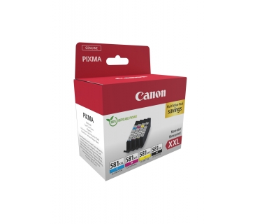 Cartouche d encre Canon CLI-581XXL Ink Cartridge C/M/Y/BK MULTI - Canon