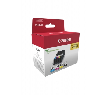 Cartouche d encre Canon CLI-551 Ink Cartridge C/M/Y/BK MultiPack blister - Canon