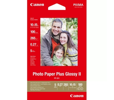 Cartouche d encre Canon BJ MEDIA PH PAPER PP-201 4x6 100SH Photo - Canon