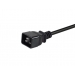 Equip Netzkabel Anschl, C20 -> C13 1,80m schwarz