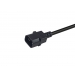 Equip Netzkabel Anschl, C20 -> C13 1,80m schwarz