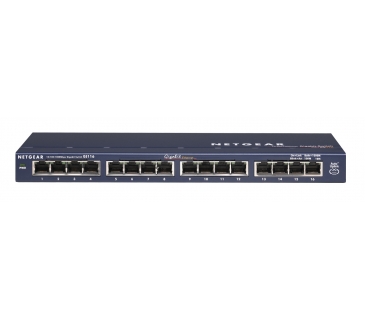 Hub Switch Netgear GS116GE,PS,Switch 16P,1000Mbps,FS - Netgear