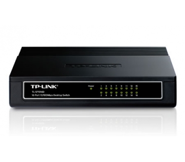 Hub Switch TP-Link TL-SF1016D 16xTP 10/100Mbps switch - TP-Link