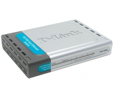 Hub Switch D-Link Switch/5xF+ENet RJ45 ext PSU - D-Link