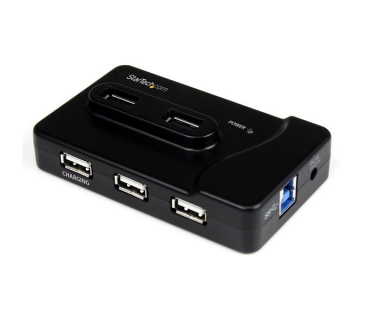 HUB Adapter USB / A / C Multi 7 Port USB 3.0/2.0 Combo Hub with Charging Port - Startech