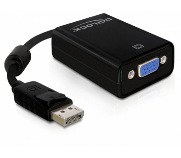 Adaptateur Ecran Delock AdapterDisplayport - D-Sub15 VGA St/Bu - Delock