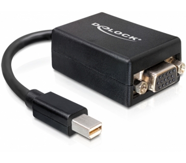 Adaptateur Ecran Delock Adaptermini Displayport - D-Sub15 VGA St/Bu - Delock